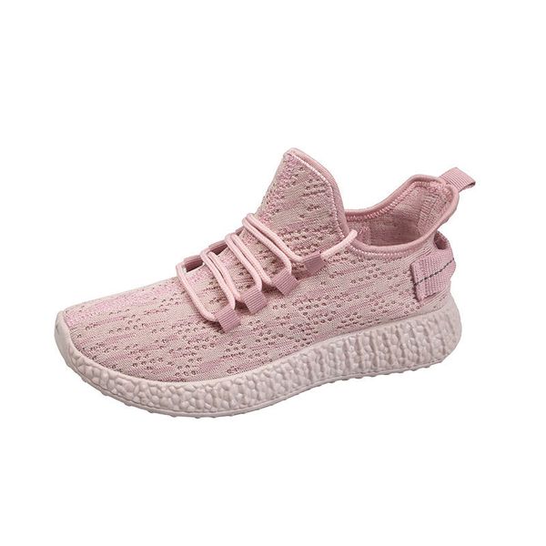 new summer and autumn sports shoes for women versatile breathable web celebrity coconut shoes mesh upper student casual, Black